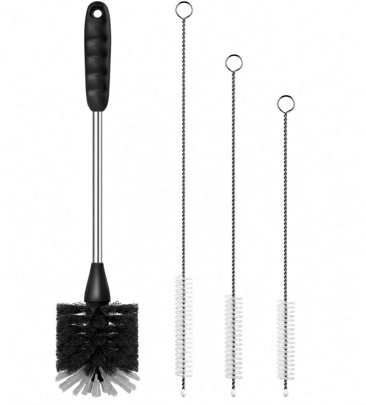 Bottle and Straw Cleaning Brush Set, 4 Pieces