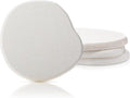 White Diatomite Drink Coasters, Set of 4