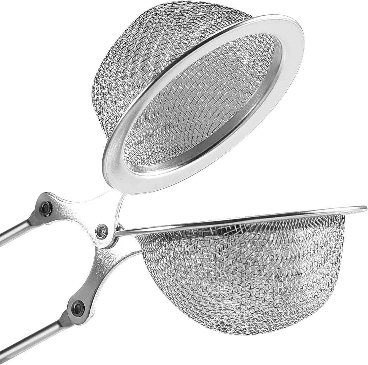 Stainless Steel Snap Ball Tea Infusers, 3 Pack